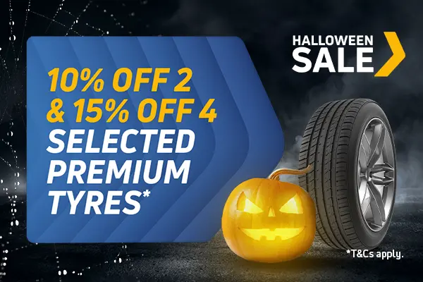 15% off 4 Premium Tyres