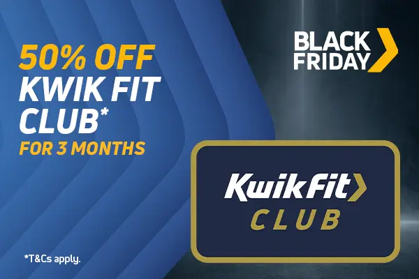 50% Off Kwik Fit Club Membership