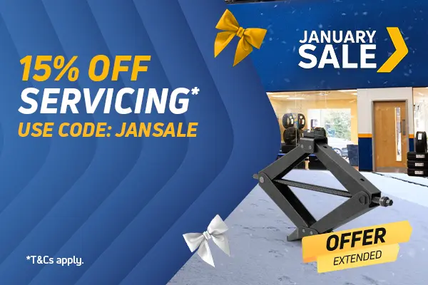 15% Off Servicing