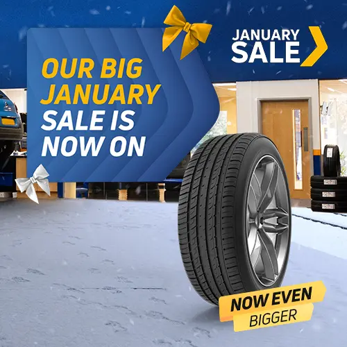 Our January Sale just got bigger! Get 10% off 2 & 20% off 4 on premium tyres!