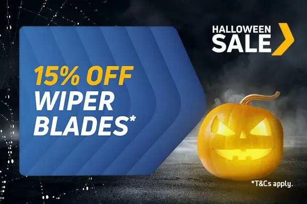 15% Off Wiper Blades