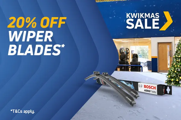 20% Off Wiper Blades