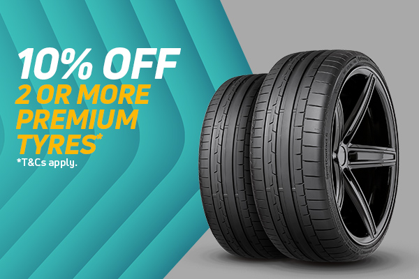 10% Off Premium Tyres